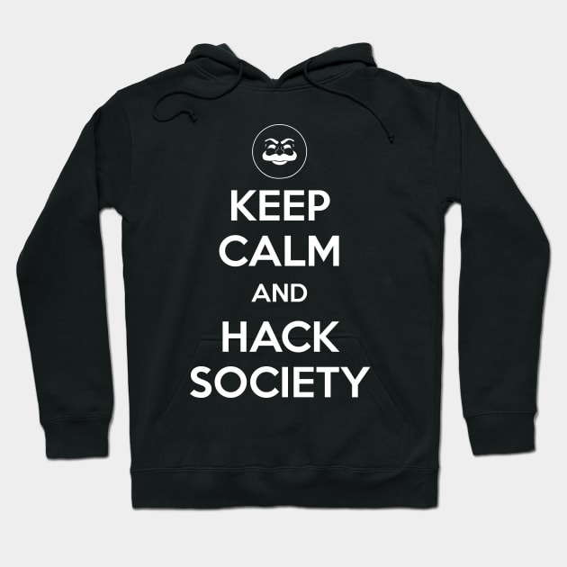 Hack Society! Hoodie by alened